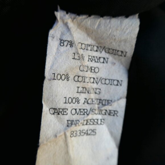 Cynthia Steffe Floral Lace Black Mini Skirt Cotton Lined Zip Back Slit A-Line 6 - Picture 5 of 6